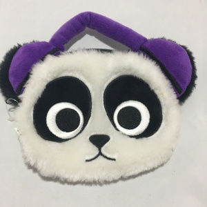 Small Plush Panda Pouch